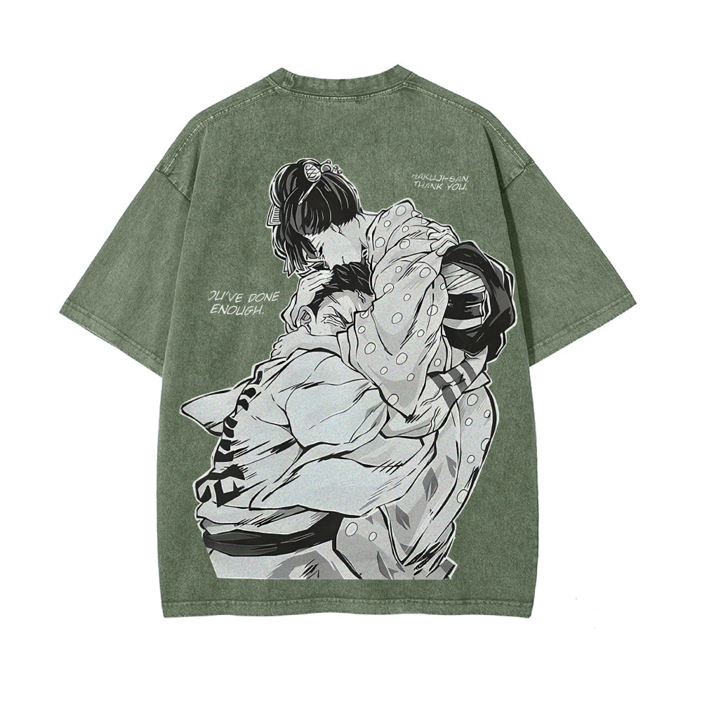 Vintage Oversized T-Shirt Demon Slayer