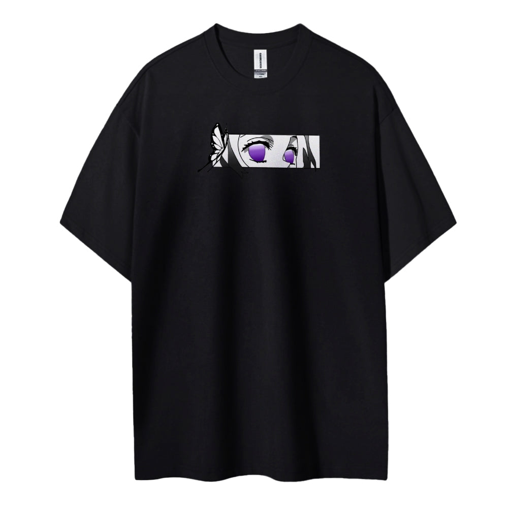 Demon Slayer: Kimetsu no Yaiba Cotton Unisex Crew Neck Anime T-Shirt