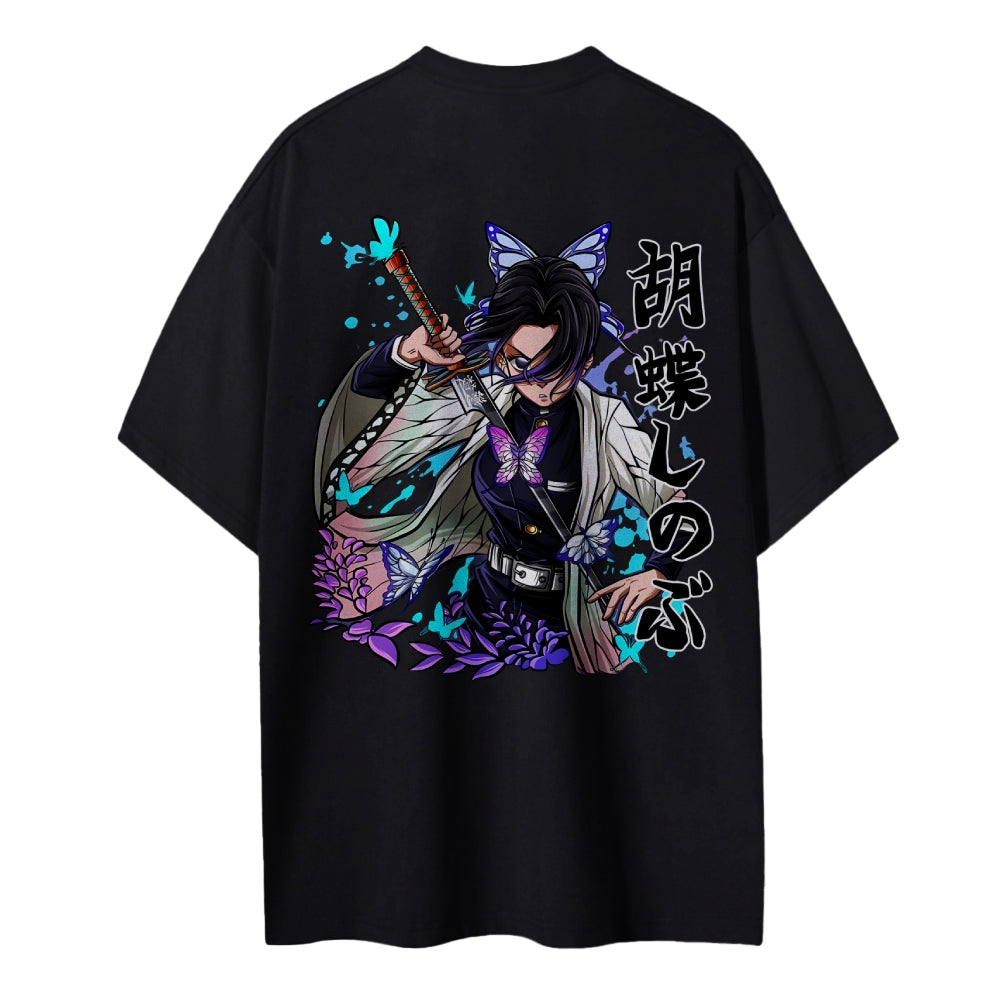 Demon Slayer: Kimetsu no Yaiba Cotton Unisex Crew Neck Anime T-Shirt
