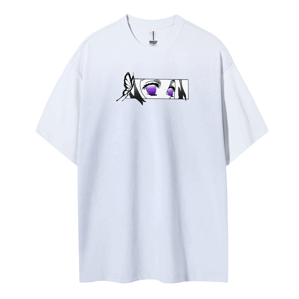 Demon Slayer: Kimetsu no Yaiba Cotton Unisex Crew Neck Anime T-Shirt