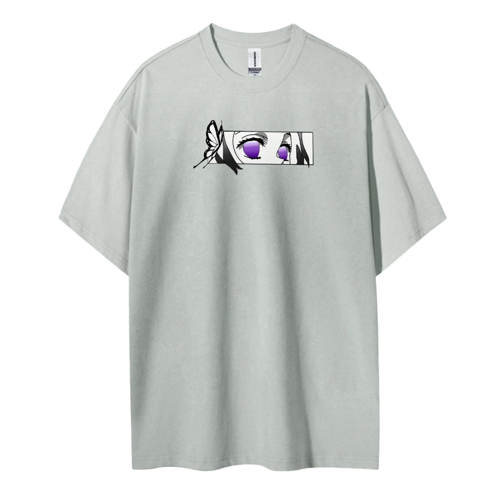 Demon Slayer: Kimetsu no Yaiba Cotton Unisex Crew Neck Anime T-Shirt