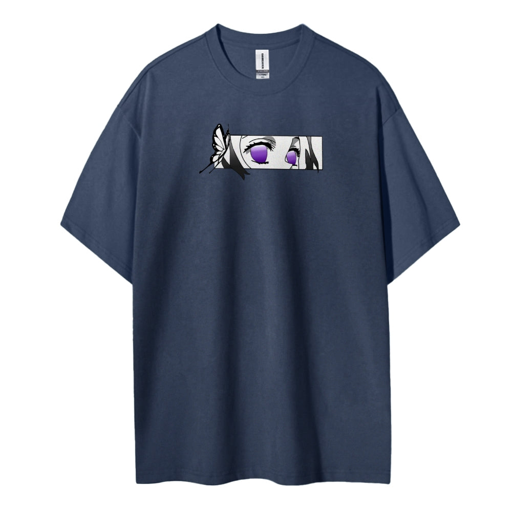 Demon Slayer: Kimetsu no Yaiba Cotton Unisex Crew Neck Anime T-Shirt
