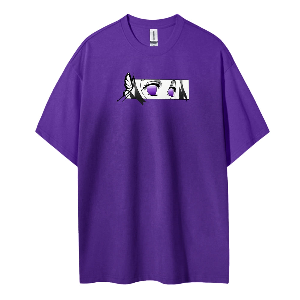 Demon Slayer: Kimetsu no Yaiba Cotton Unisex Crew Neck Anime T-Shirt