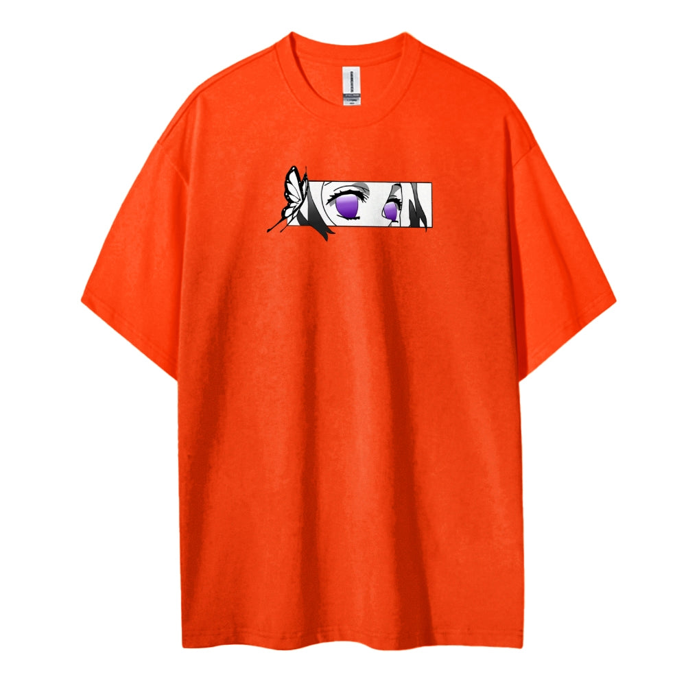 Demon Slayer: Kimetsu no Yaiba Cotton Unisex Crew Neck Anime T-Shirt