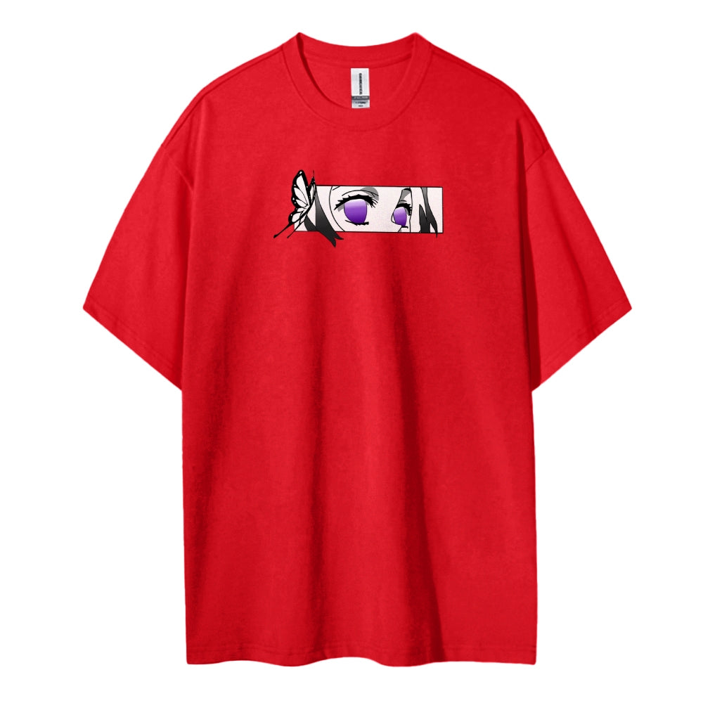 Demon Slayer: Kimetsu no Yaiba Cotton Unisex Crew Neck Anime T-Shirt