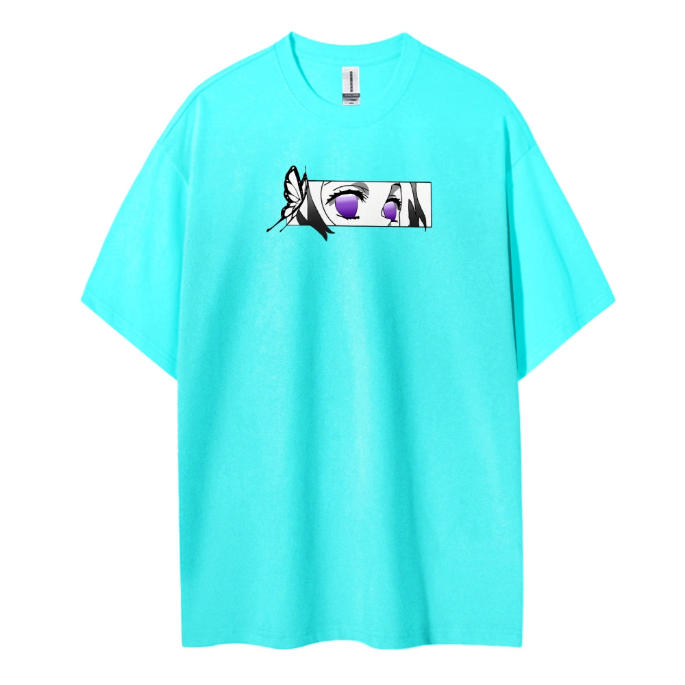 Demon Slayer: Kimetsu no Yaiba Cotton Unisex Crew Neck Anime T-Shirt