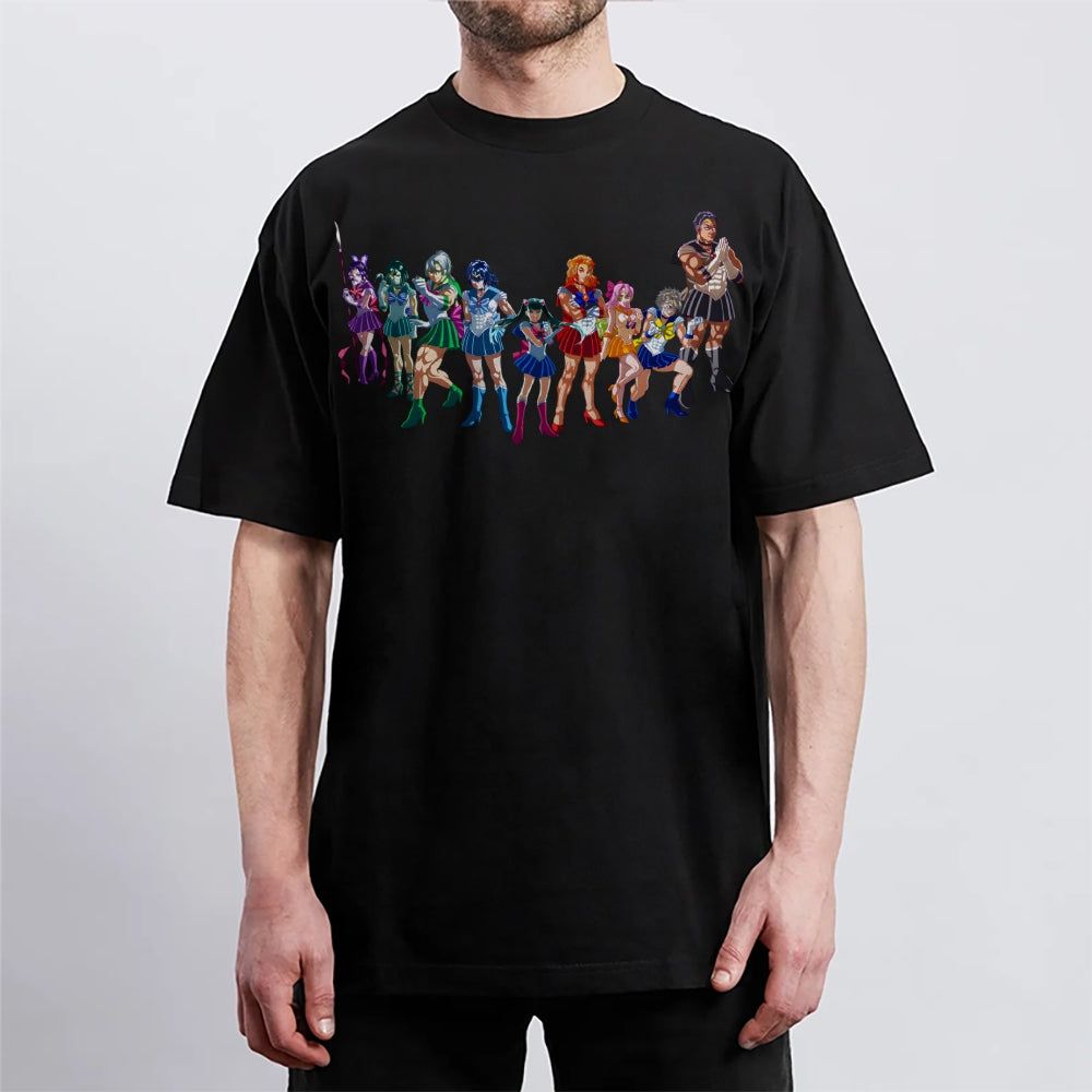 Demon Slayer: Kimetsu no Yaiba Cotton Unisex Crew Neck Anime T-Shirt