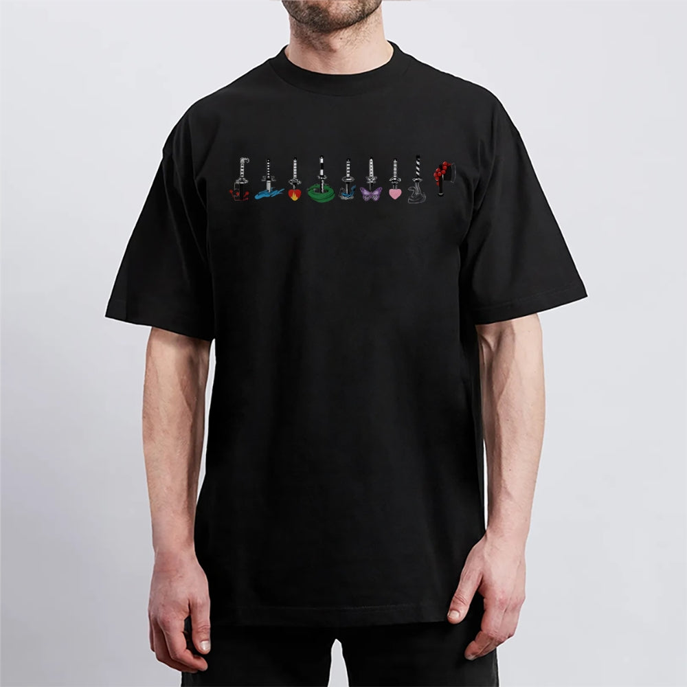 Demon Slayer Cotton Unisex Crew Neck Anime T-Shirt