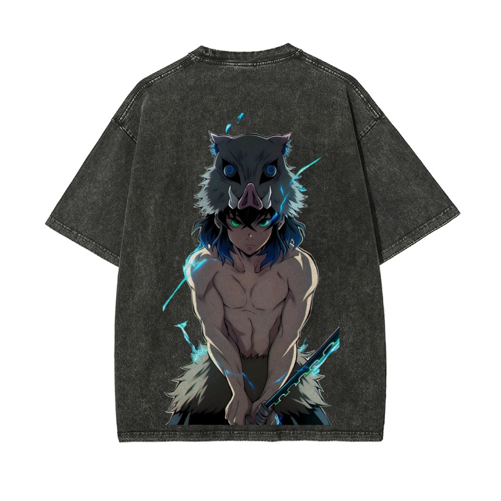 Vintage Oversized T-Shirt Demon Slayer
