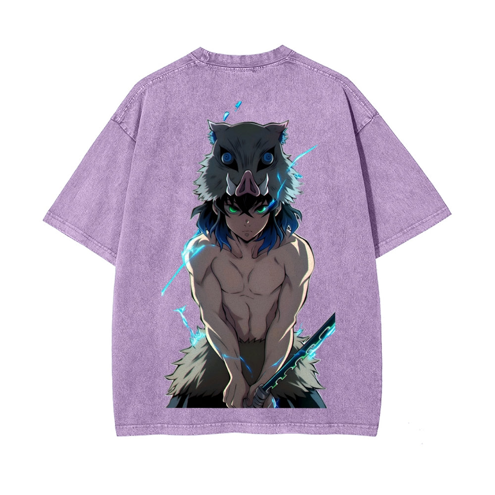 Vintage Oversized T-Shirt Demon Slayer