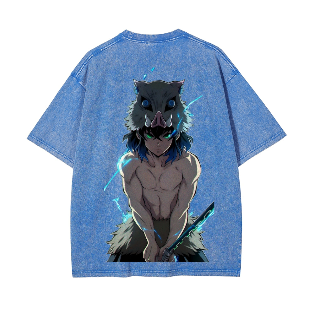 Vintage Oversized T-Shirt Demon Slayer