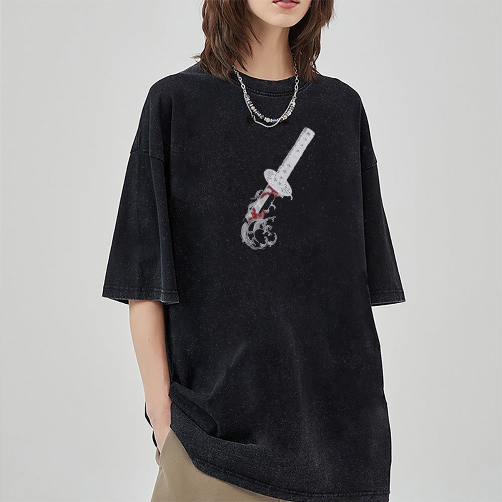 Vintage Oversized T-Shirt Demon Slayer