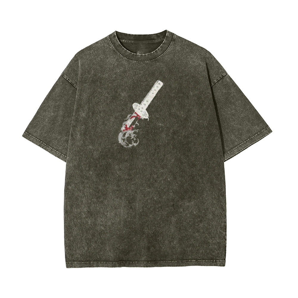 Vintage Oversized T-Shirt Demon Slayer