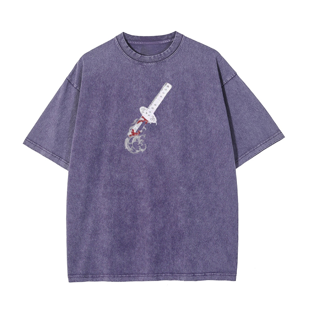 Vintage Oversized T-Shirt Demon Slayer