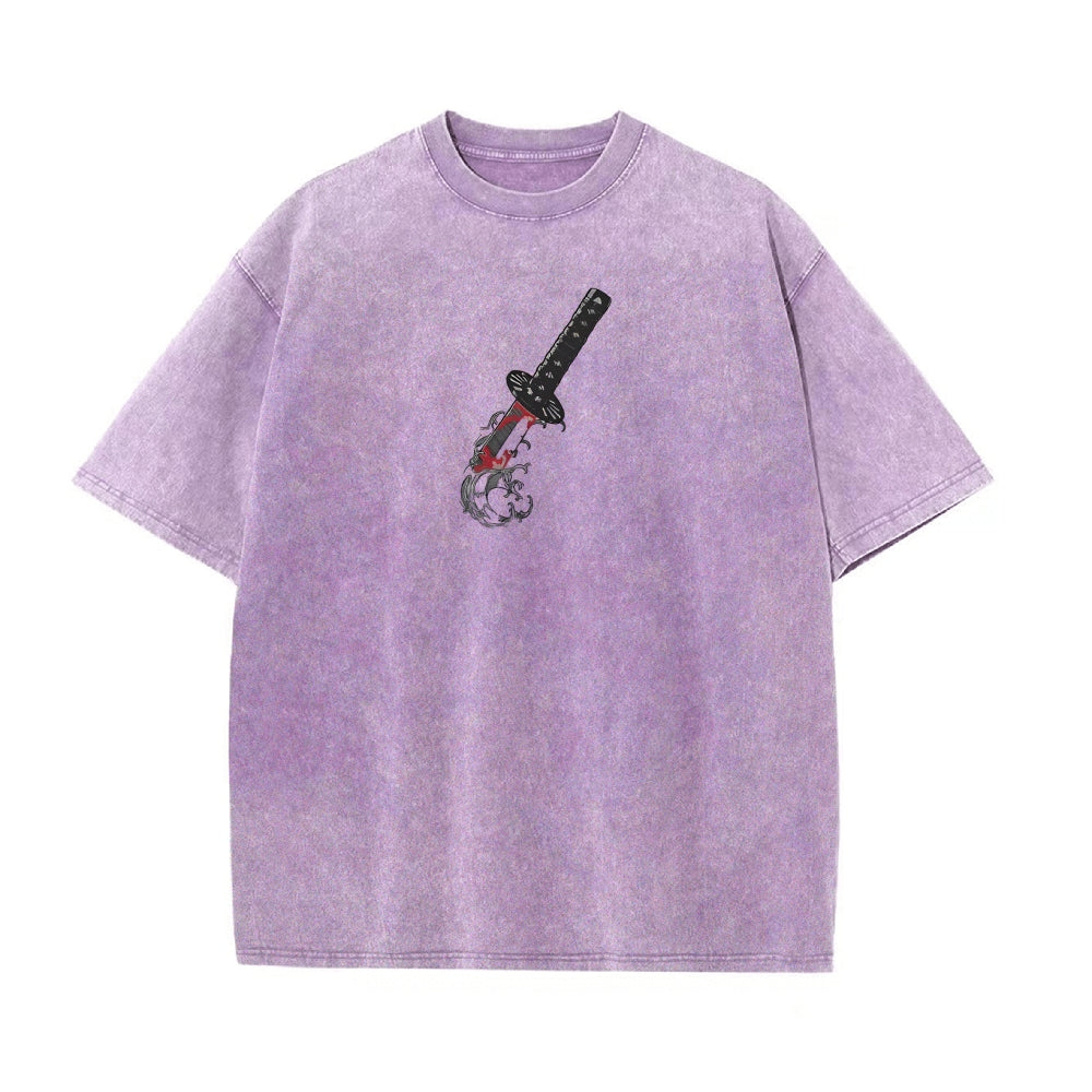 Vintage Oversized T-Shirt Demon Slayer