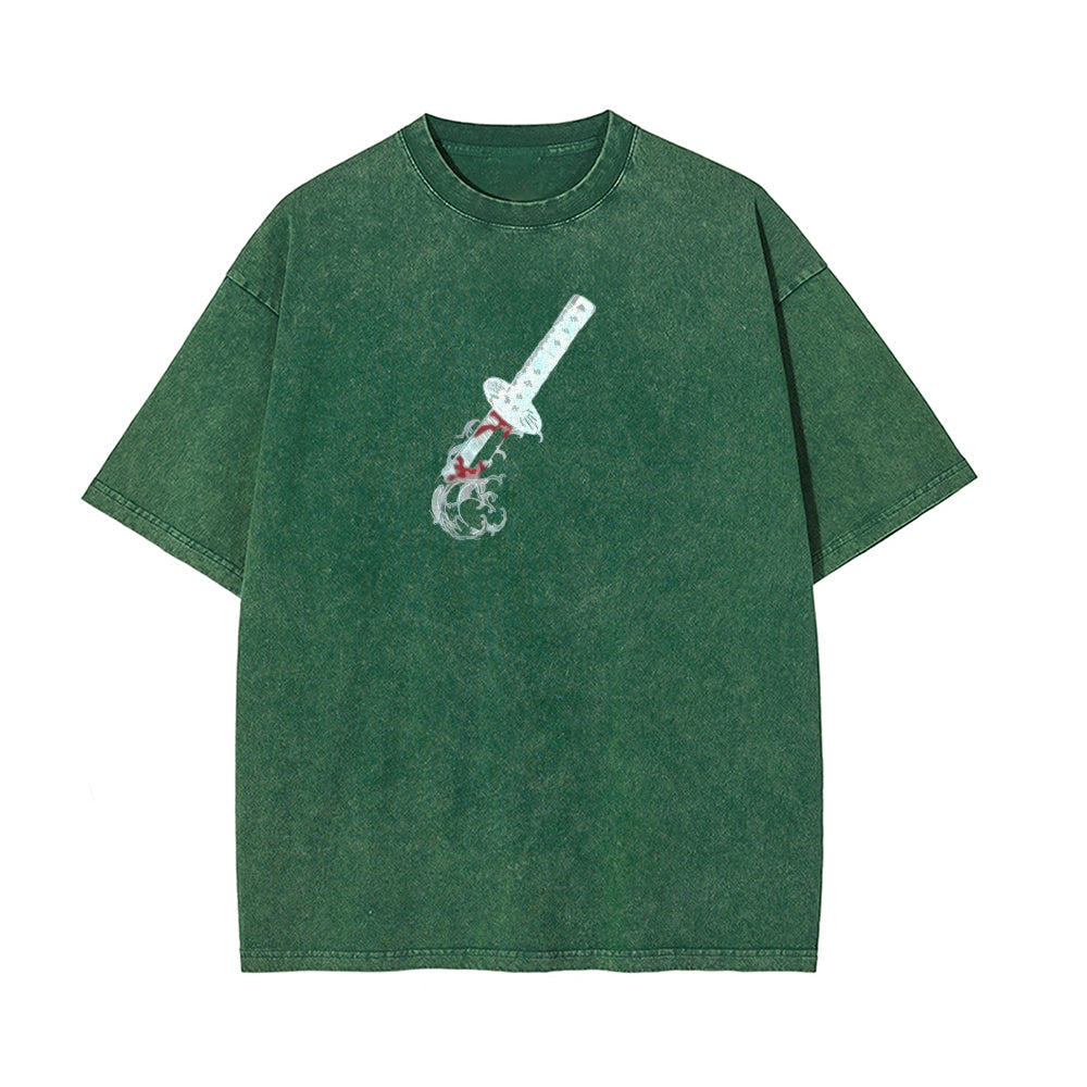 Vintage Oversized T-Shirt Demon Slayer