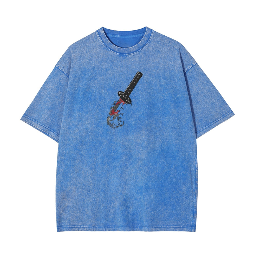 Vintage Oversized T-Shirt Demon Slayer