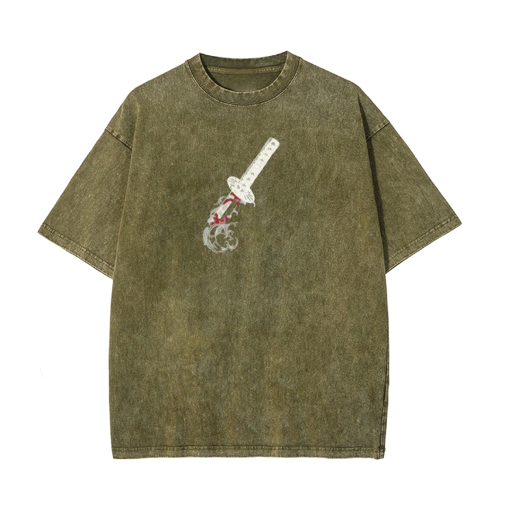 Vintage Oversized T-Shirt Demon Slayer