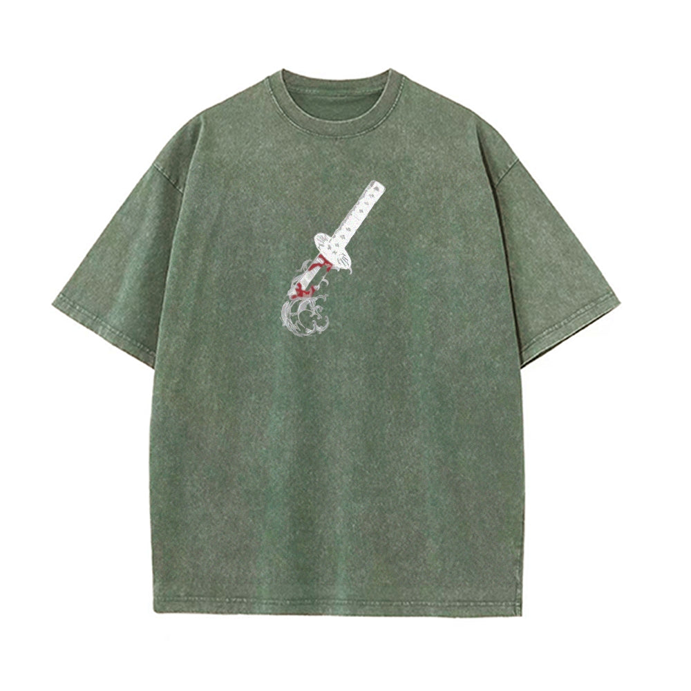 Vintage Oversized T-Shirt Demon Slayer