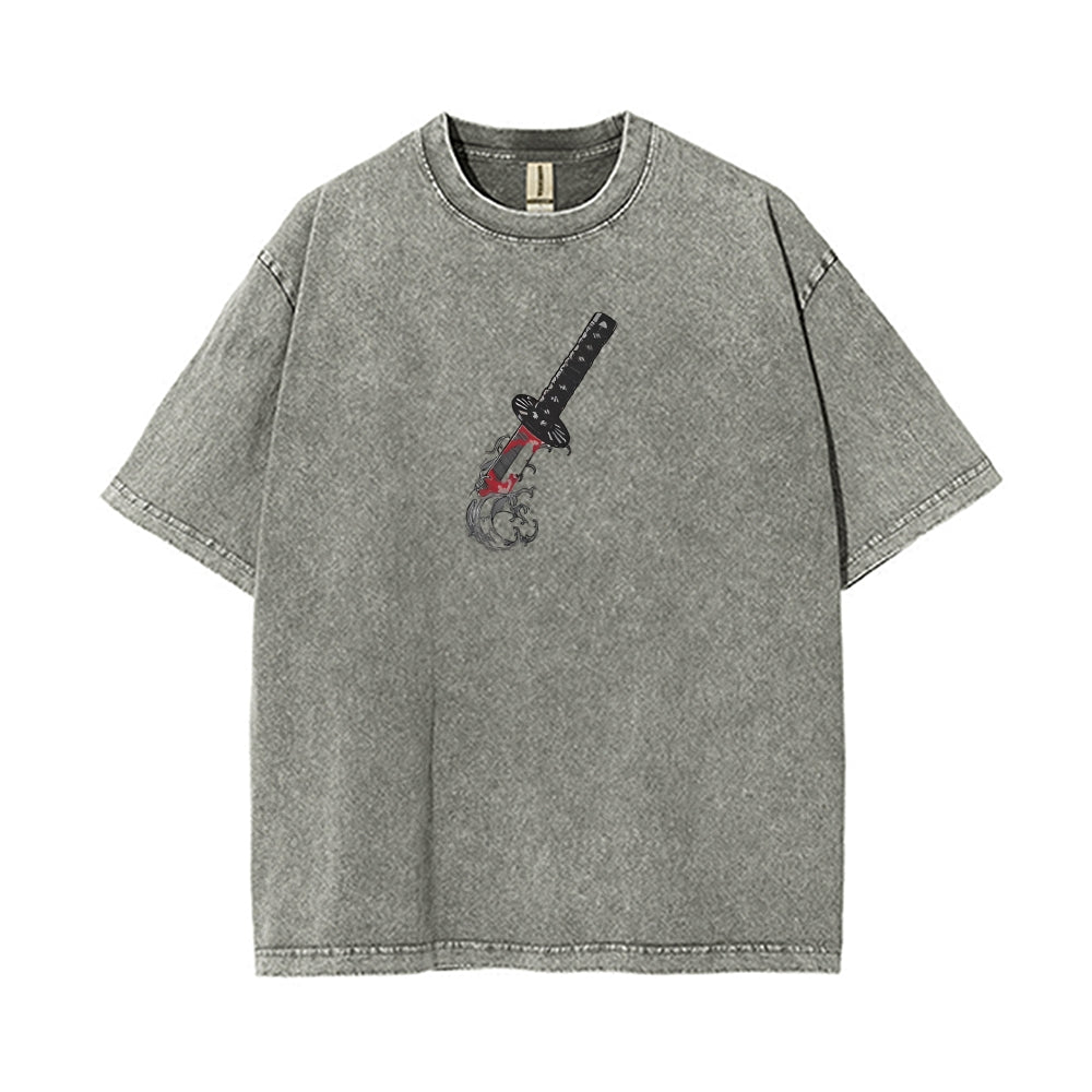 Vintage Oversized T-Shirt Demon Slayer