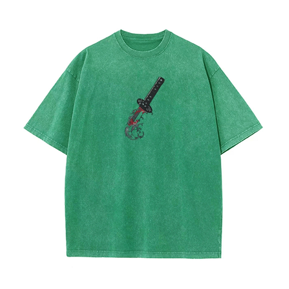 Vintage Oversized T-Shirt Demon Slayer