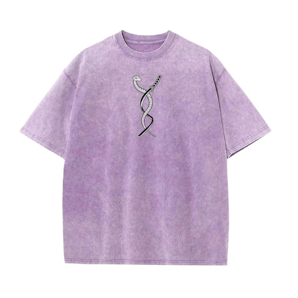 Vintage Oversized T-Shirt Demon Slayer