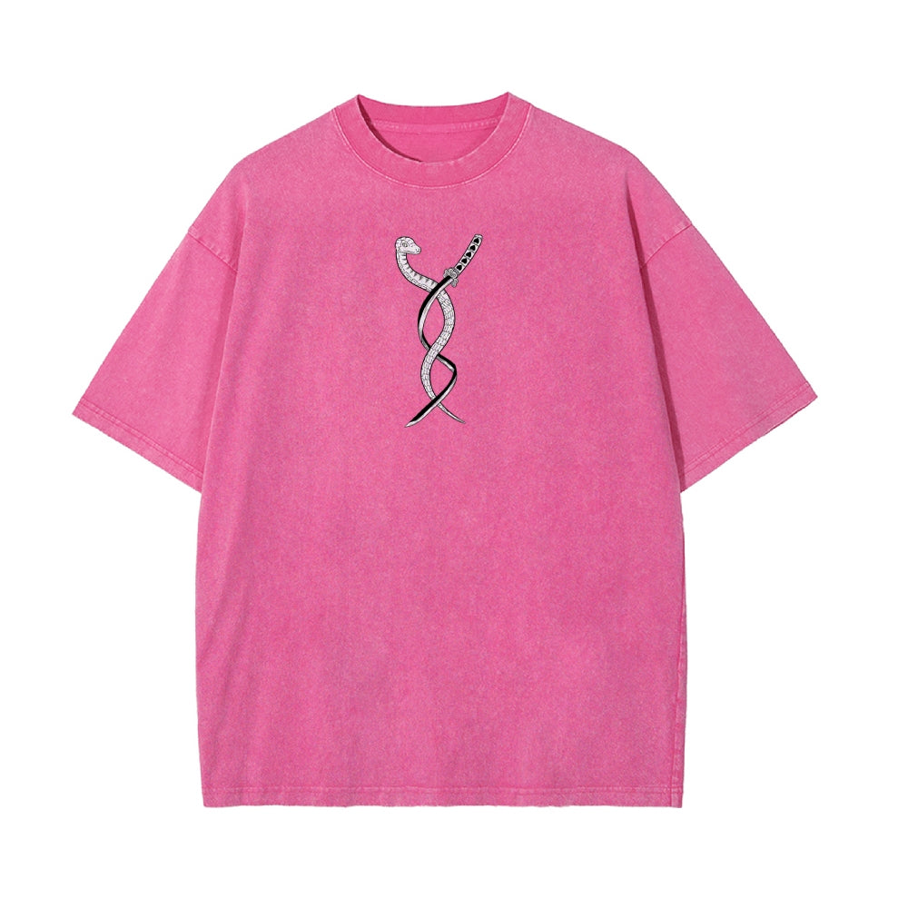 Vintage Oversized T-Shirt Demon Slayer