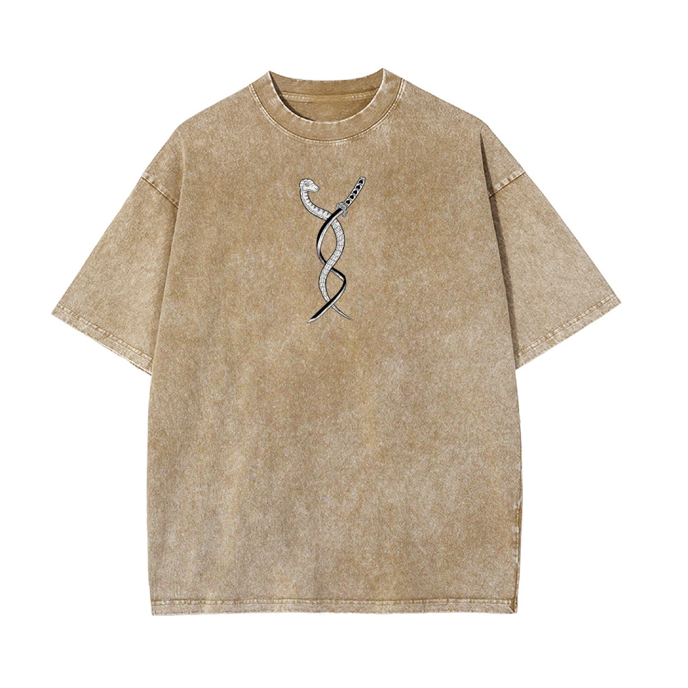 Vintage Oversized T-Shirt Demon Slayer