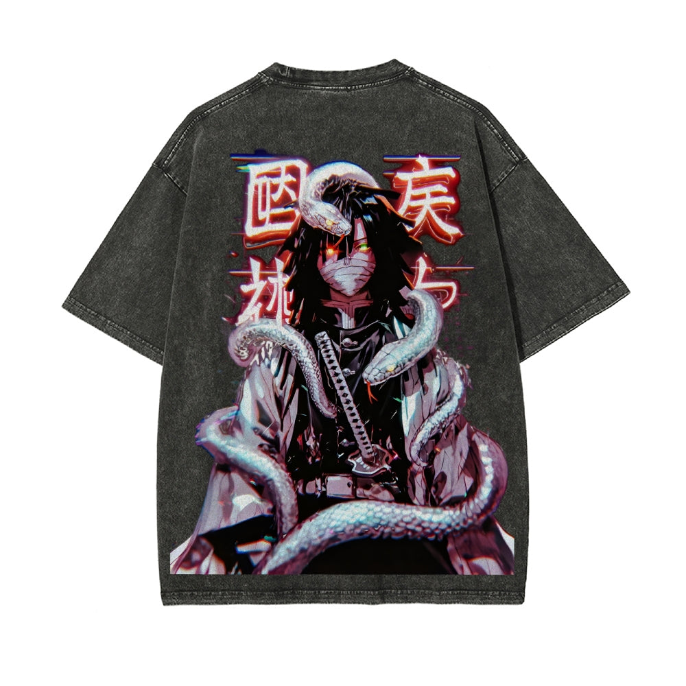 Vintage Oversized T-Shirt Demon Slayer