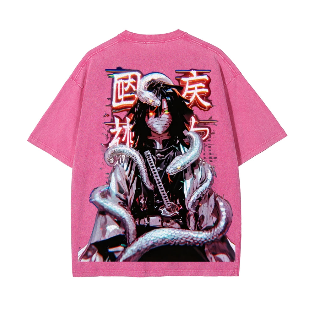 Vintage Oversized T-Shirt Demon Slayer