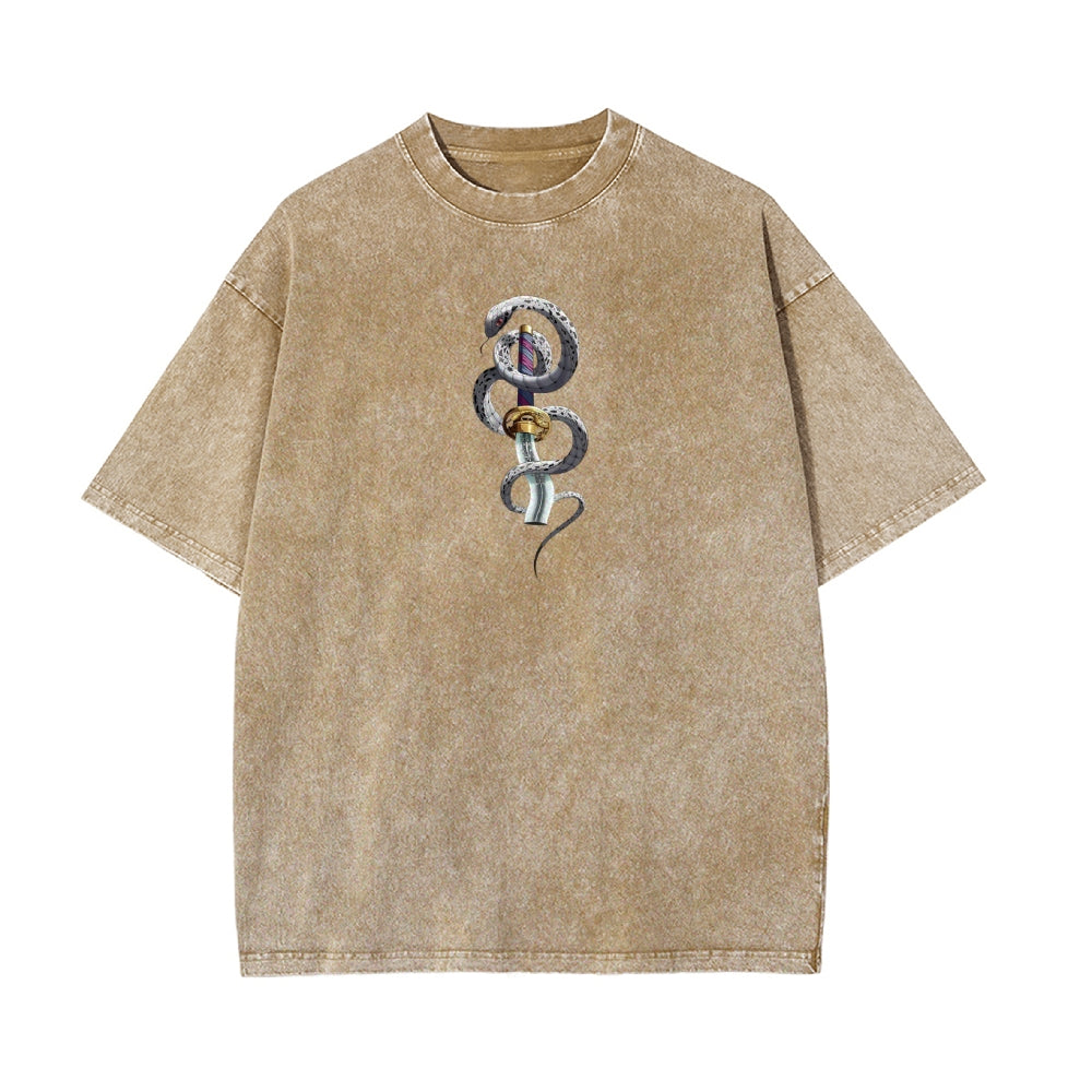 Vintage Oversized T-Shirt Demon Slayer