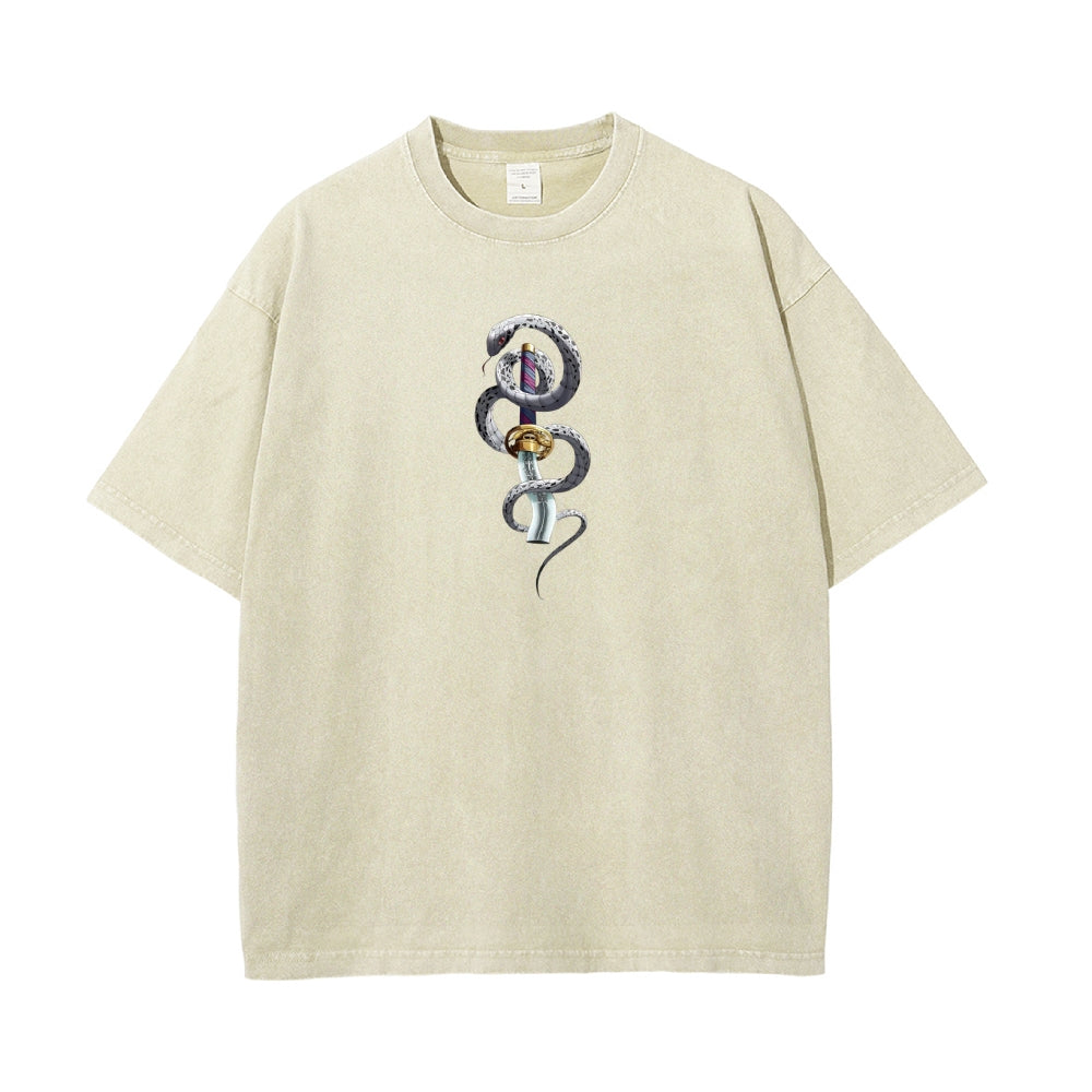 Vintage Oversized T-Shirt Demon Slayer