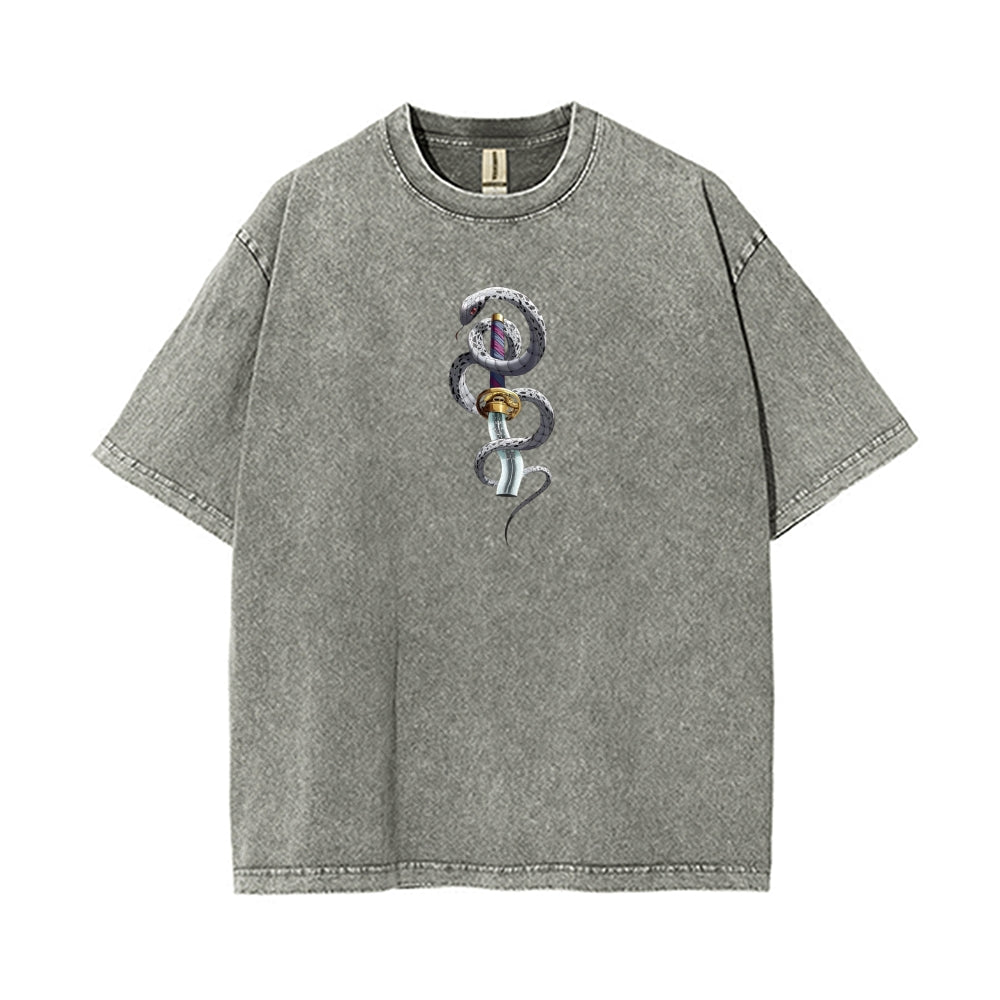 Vintage Oversized T-Shirt Demon Slayer