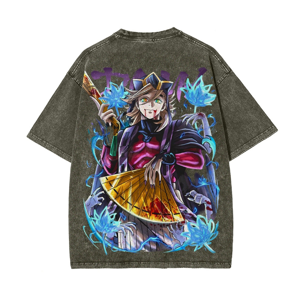 Vintage Oversized T-Shirt Demon Slayer