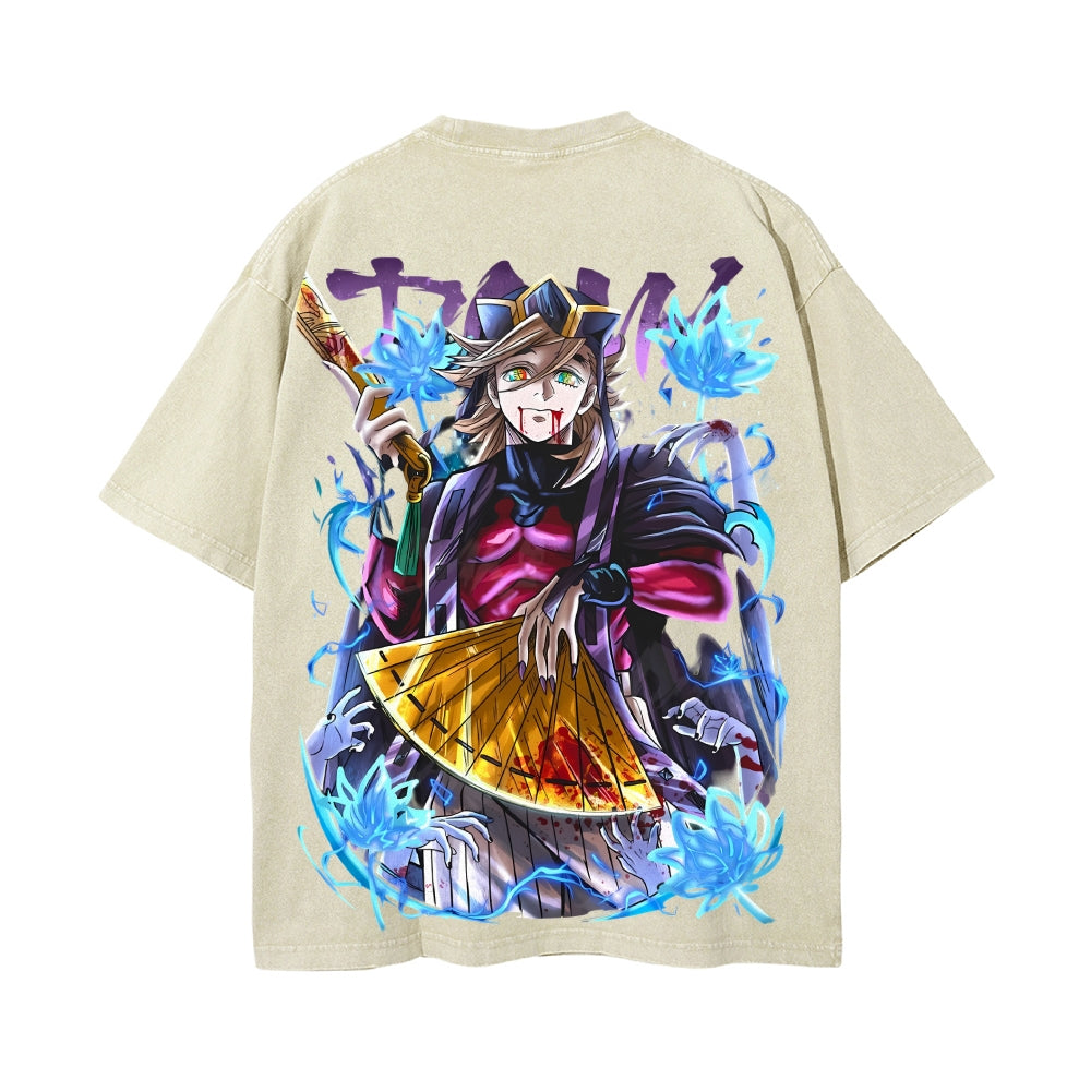 Vintage Oversized T-Shirt Demon Slayer