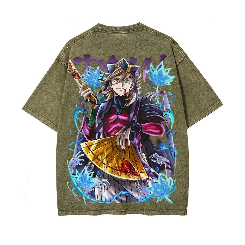 Vintage Oversized T-Shirt Demon Slayer