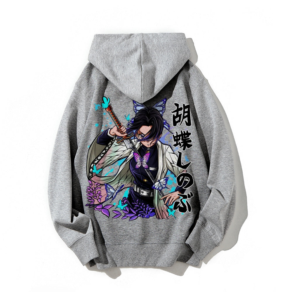 Demon Slayer Cotton Unisex Anime Hoodie
