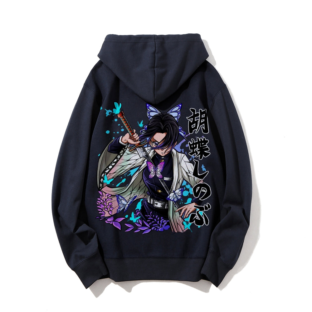 Demon Slayer Cotton Unisex Anime Hoodie