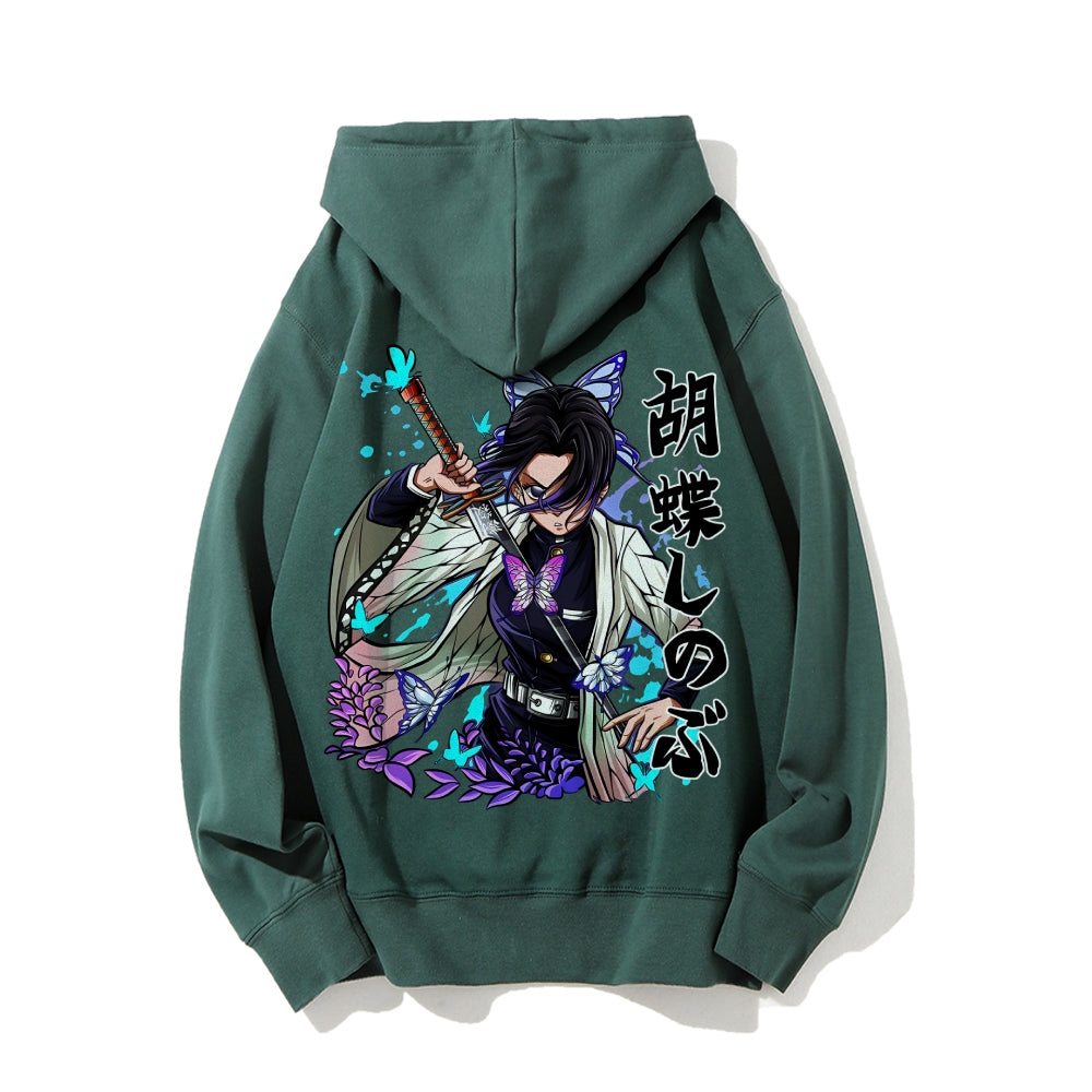 Demon Slayer Cotton Unisex Anime Hoodie