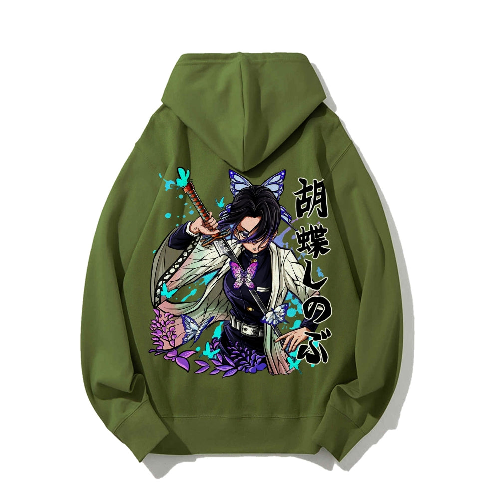 Demon Slayer Cotton Unisex Anime Hoodie