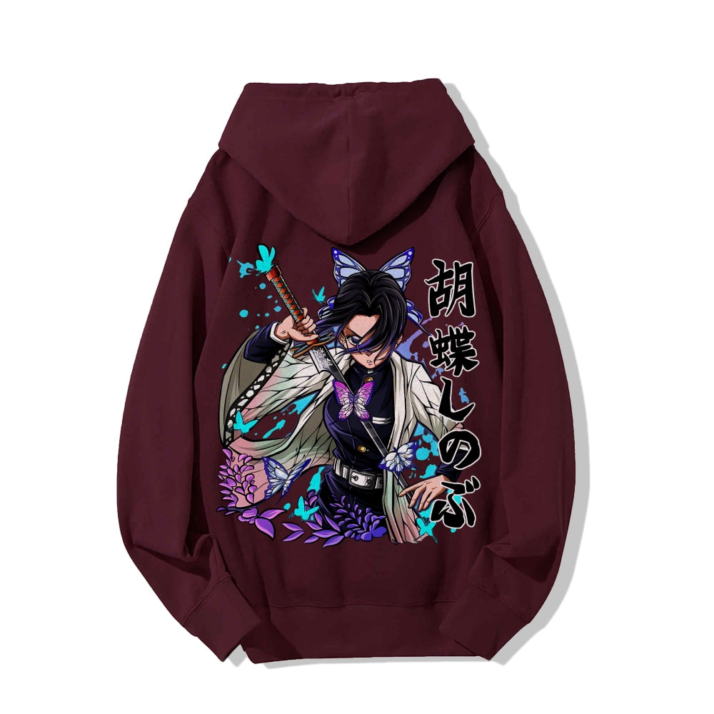 Demon Slayer Cotton Unisex Anime Hoodie