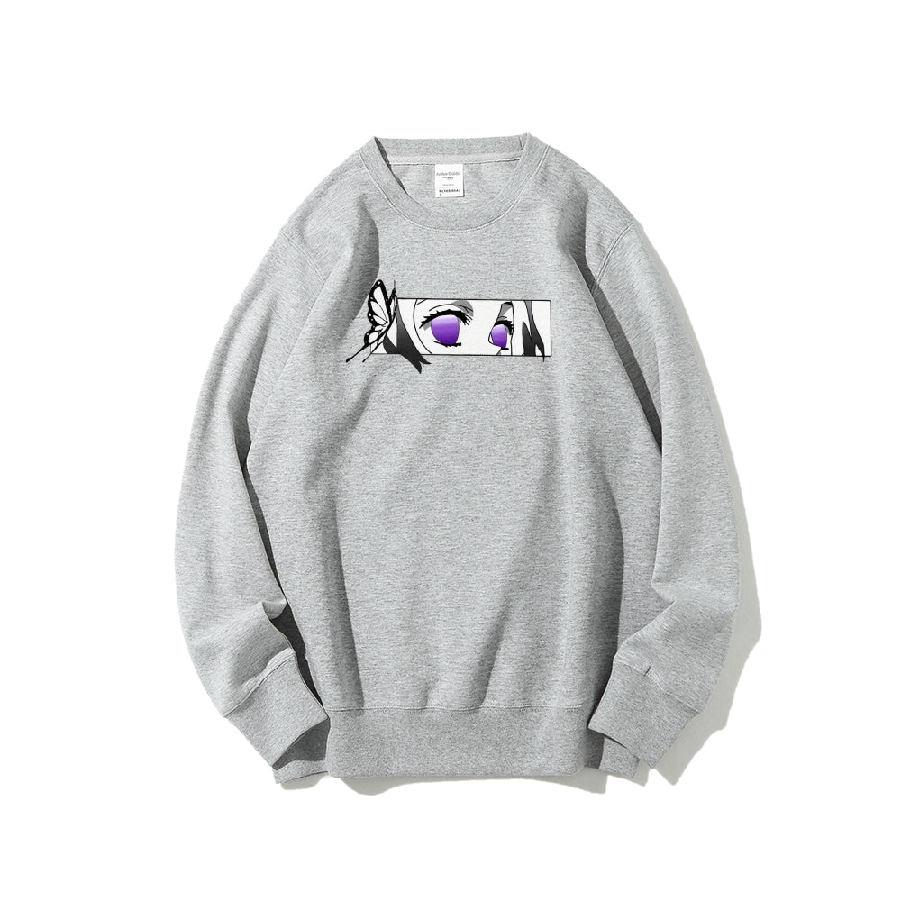 Casual Crewneck Sweatshirt Demon Slayer