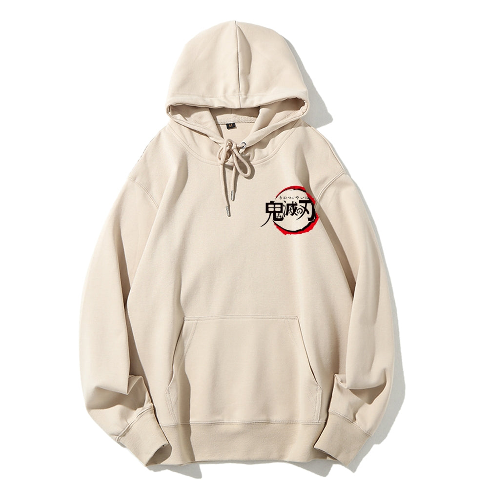 Demon Slayer Cotton Unisex Anime Hoodie