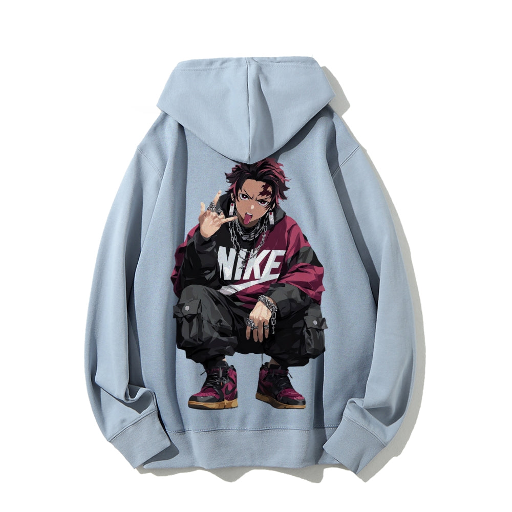 Demon Slayer Cotton Unisex Anime Hoodie