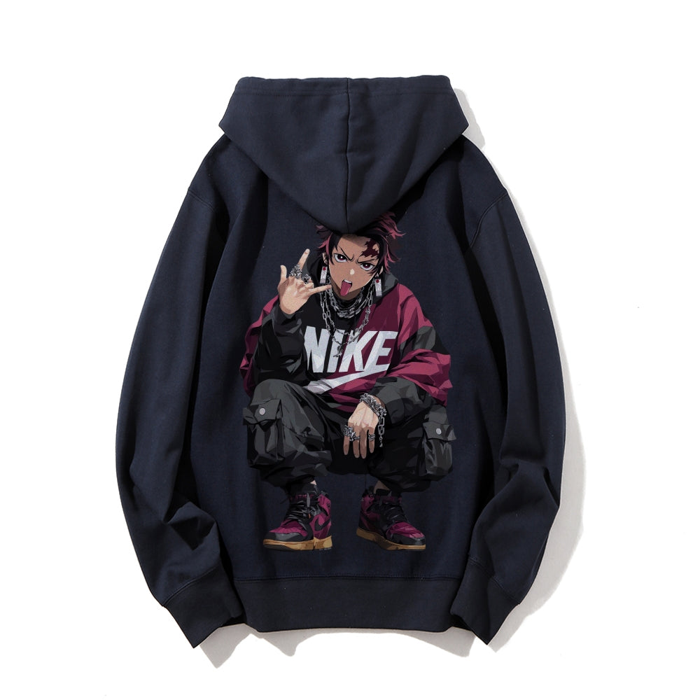 Demon Slayer Cotton Unisex Anime Hoodie