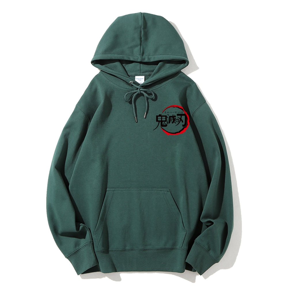 Demon Slayer Cotton Unisex Anime Hoodie