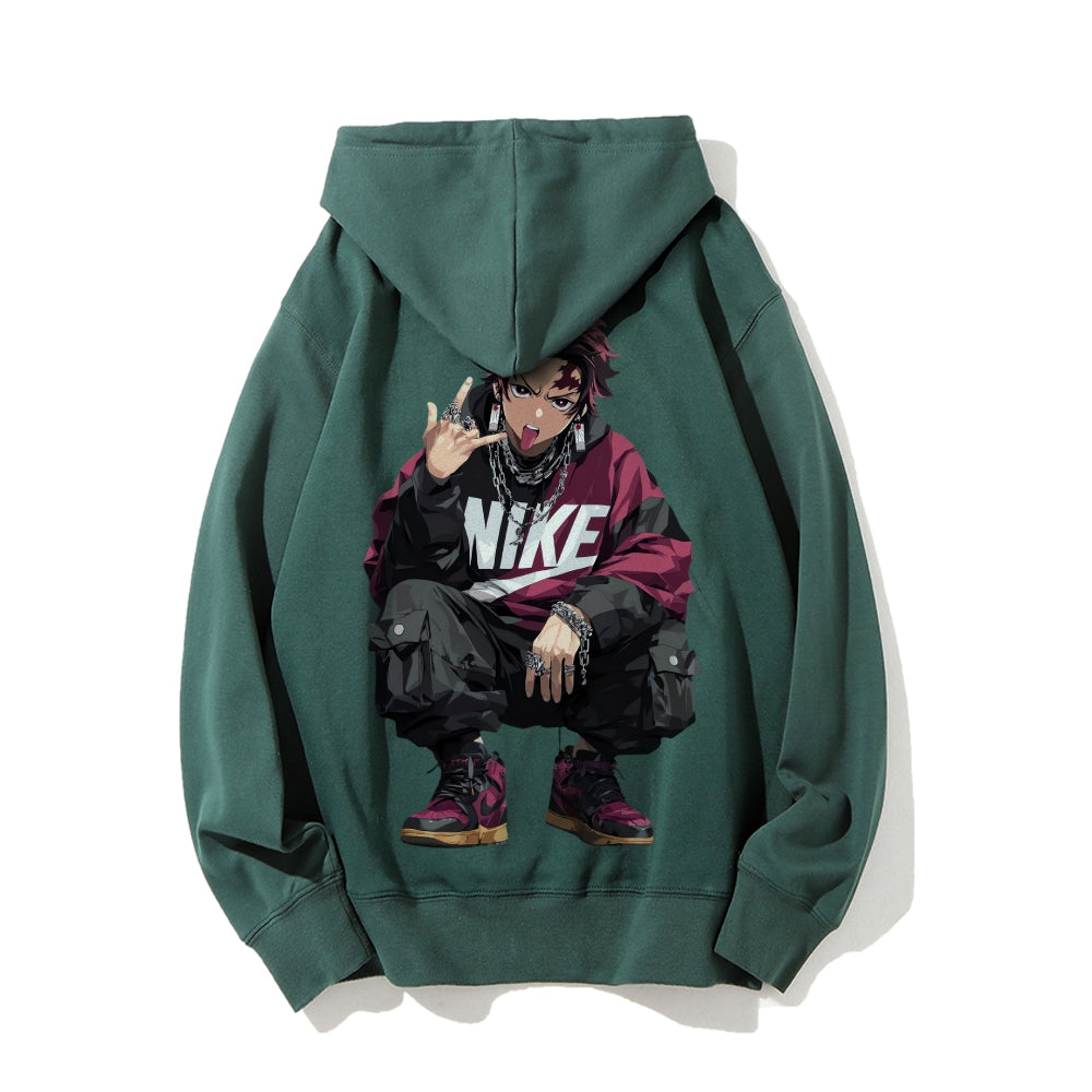 Demon Slayer Cotton Unisex Anime Hoodie