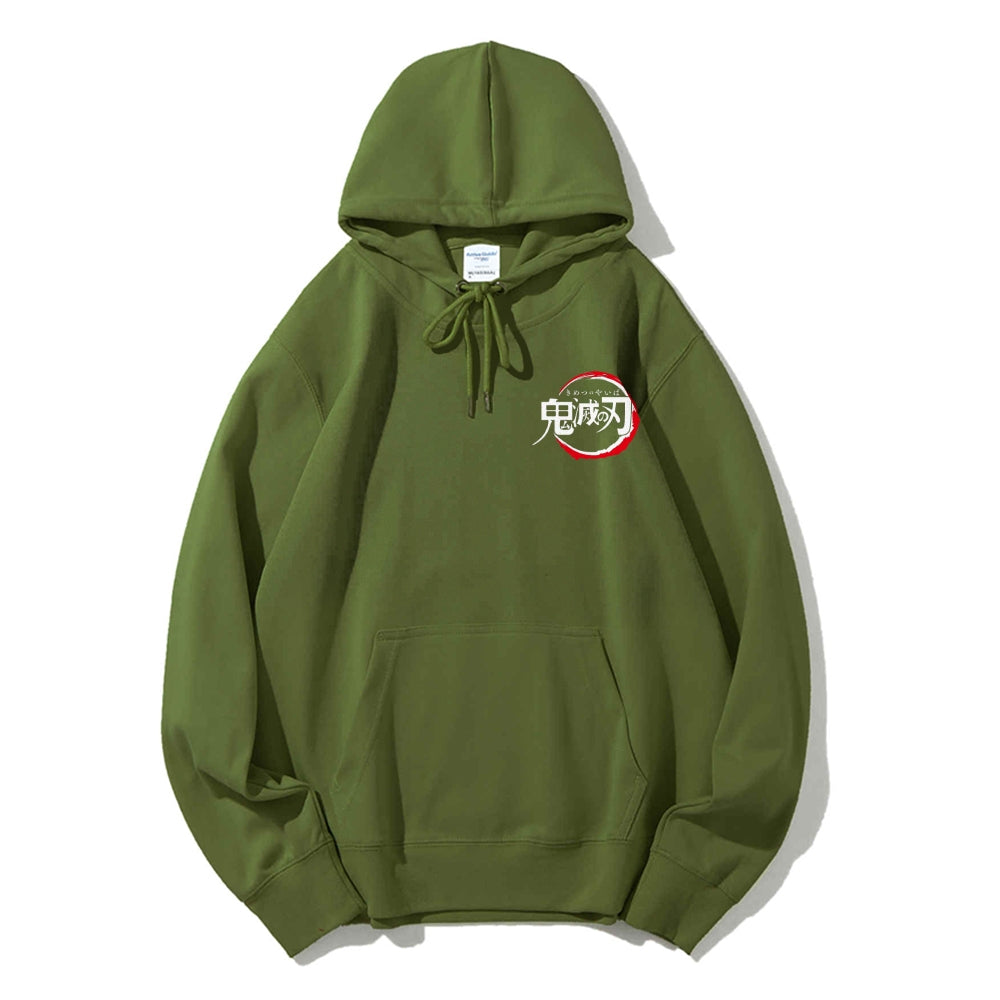 Demon Slayer Cotton Unisex Anime Hoodie