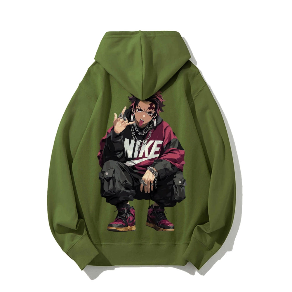 Demon Slayer Cotton Unisex Anime Hoodie