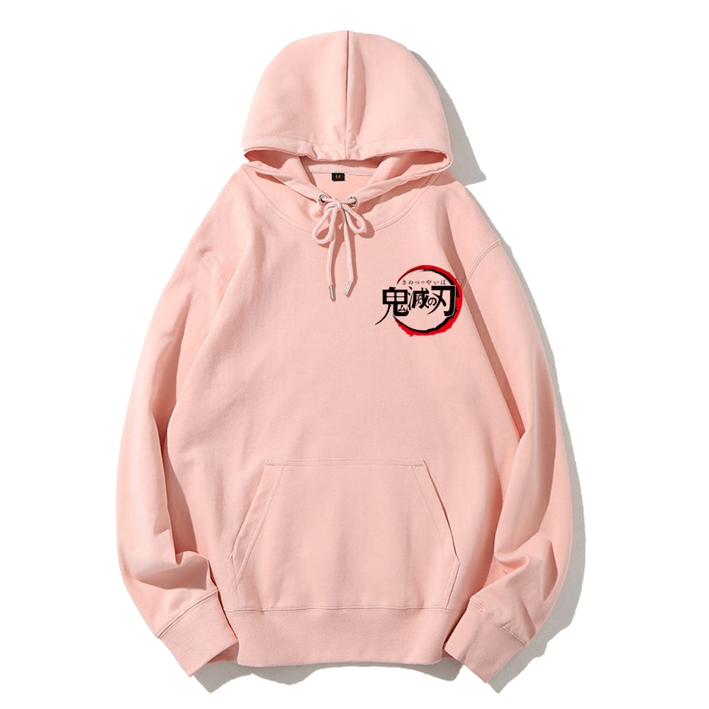 Demon Slayer Cotton Unisex Anime Hoodie